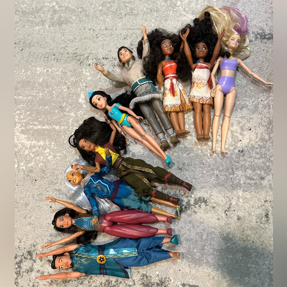 Disney| Princess Pack: Raya, Moana, Aladdin